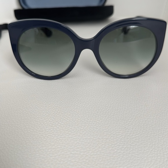 Gucci New Acetate Cat Eye Sunglasses GG 0325S Blue. Women’s Luxury. Eye … - Picture 2 of 7
